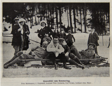 Titelbild der Ausgabe des Ill. sterr. Sportblatts vom 25. Februar 1911
